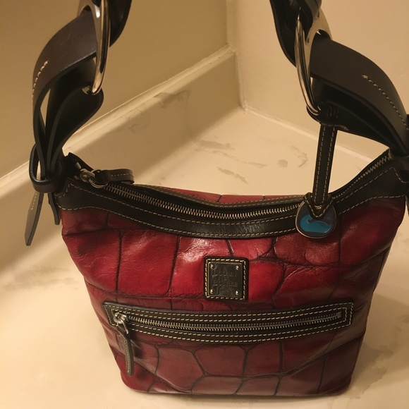 Gorgeous Authentic Donney and Bourke red leather. - Picture 1 of 5